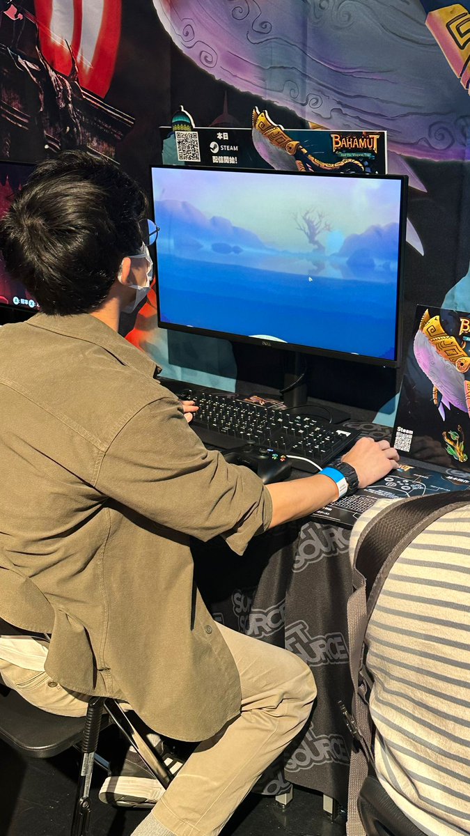 StarvaniaStudio's tweet image. That&apos;s a wrap on #Bitsummit2025 ! 

It was an absolute blast and a huge honor to showcase Bahamut and the Waqwaq Tree at Japan’s biggest indie game event, @BitSummit!🐋🌳

Massive thanks to @softsource for representing us and holding it down at the booth all weekend! 💙…