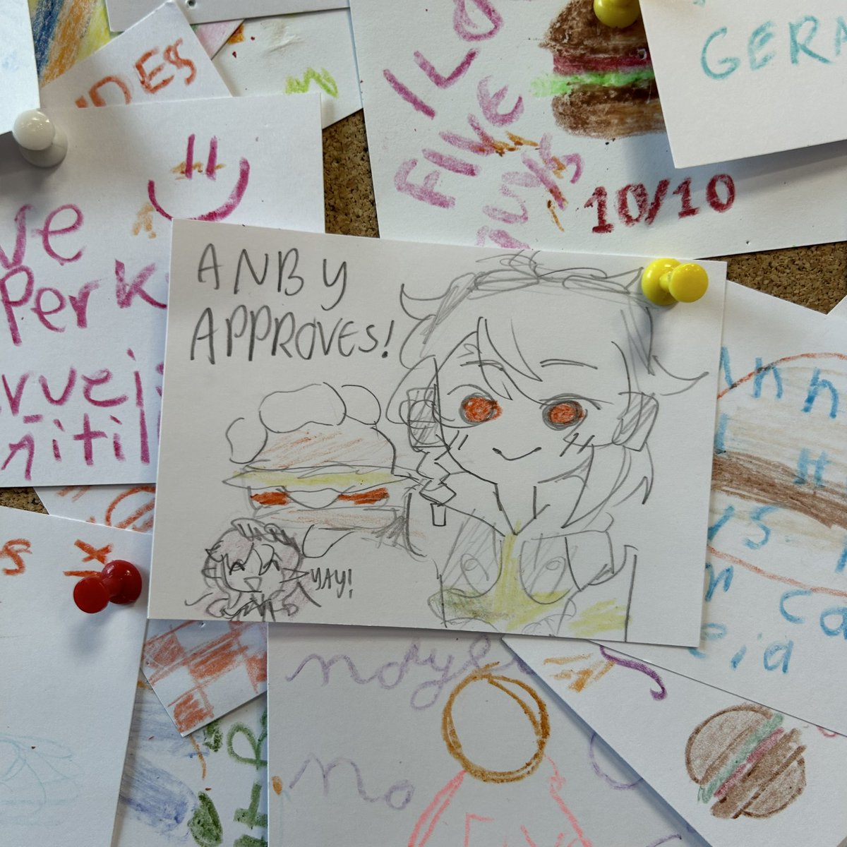 shxni_arts's tweet image. Tiny #anvian in five guys