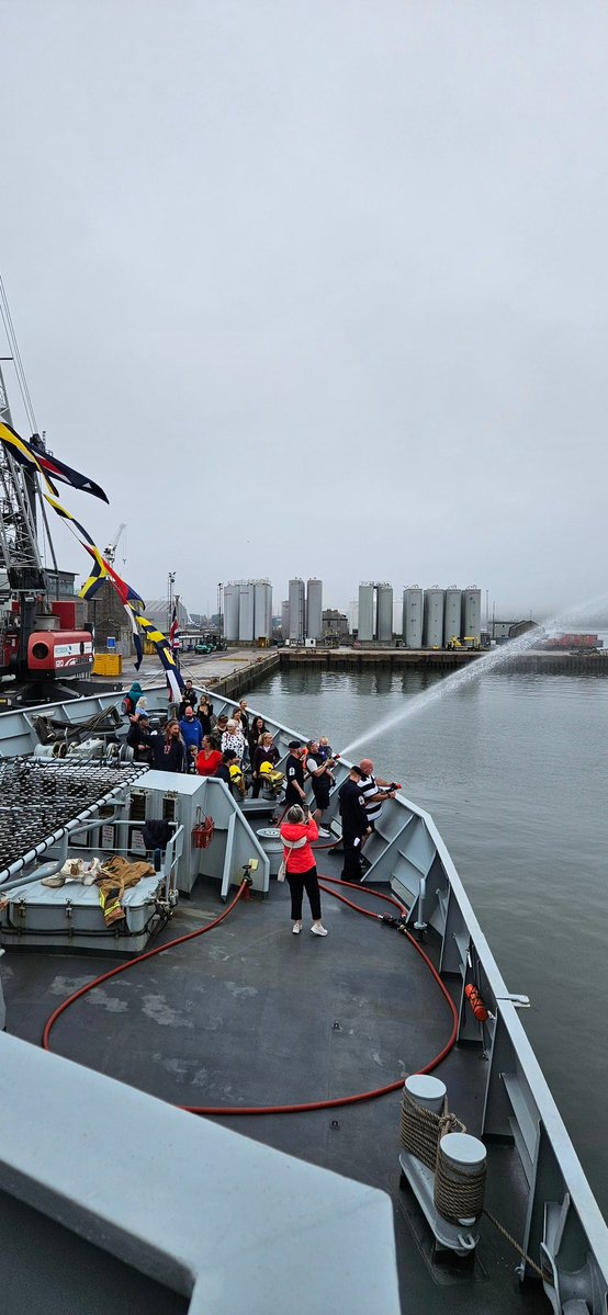 hms_mersey's tweet image. We had an incredible day yesterday hosting the General Public onboard for @TallShipsRaces Aberdeen 2025! People got a chance to experience Firefighting, Force Protection and be the Captain! ~6000 people were onboard throughout, with extremely high demand! Thanks for visiting 🫡