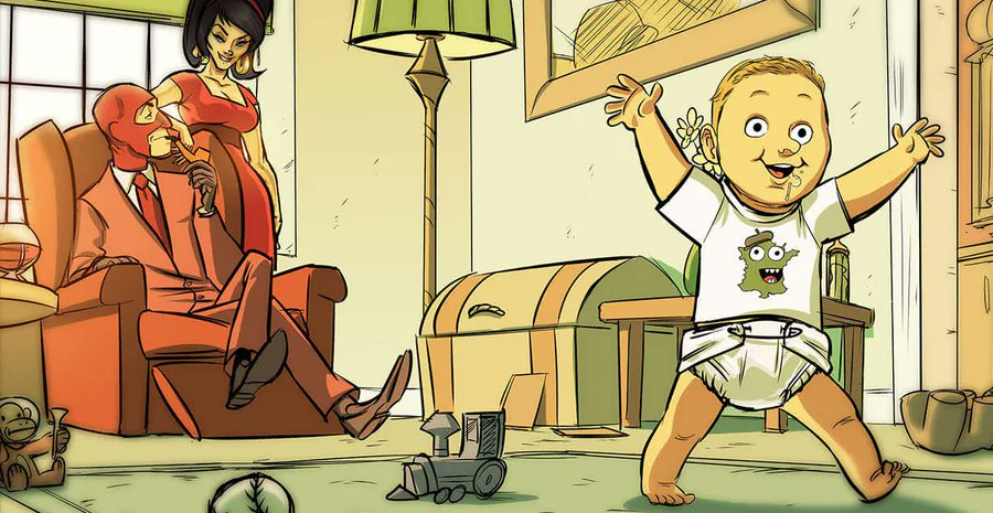 Midnight_Frappe's tweet image. this bitch really be paying attention to all kids but his own 😭💔 scout probably shoved a lego up his nose in spy&apos;s care