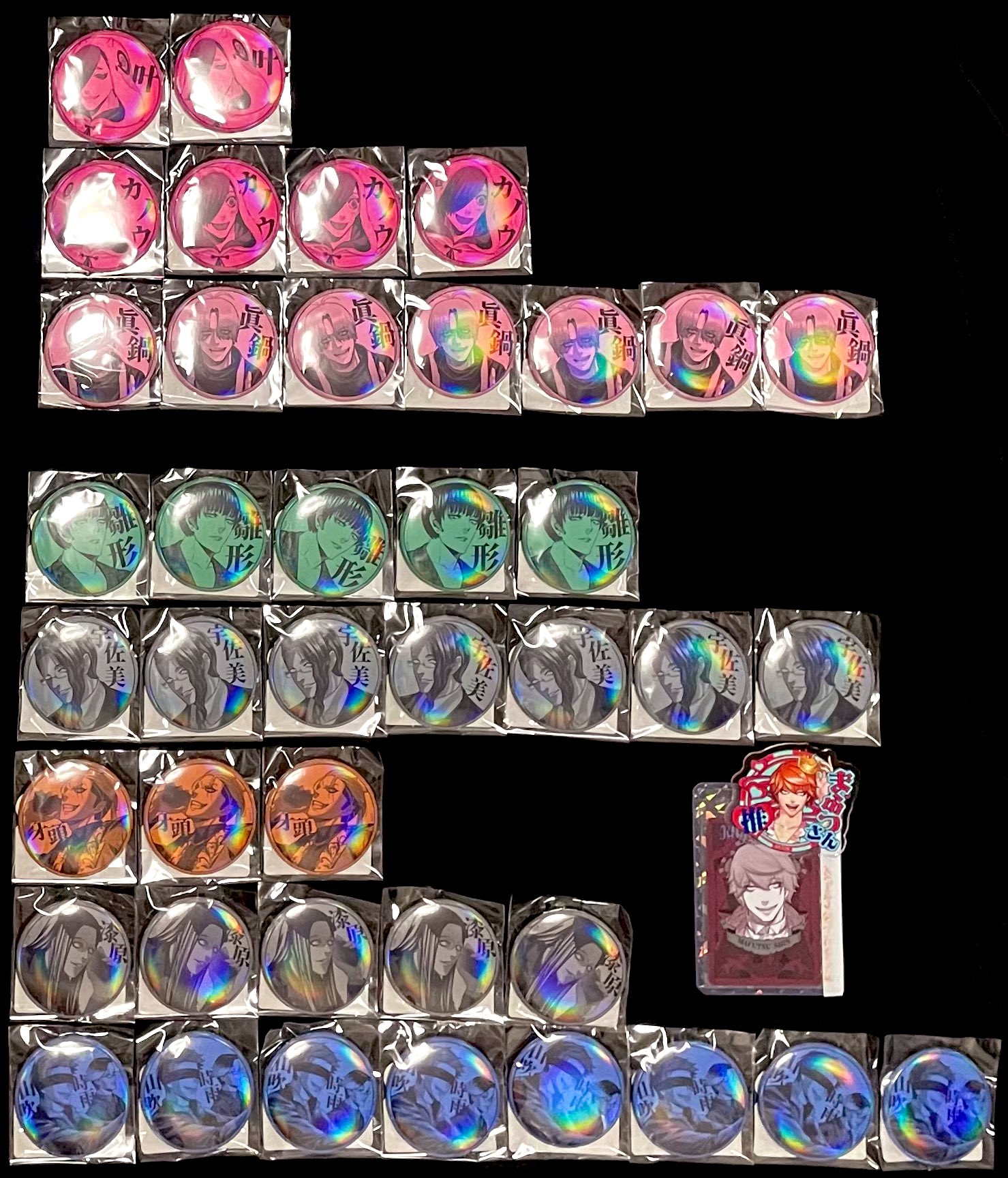 ガチャメイト ジャンケットバンク 缶バッジ 獅子神 ぴーなつ👼 on X: 