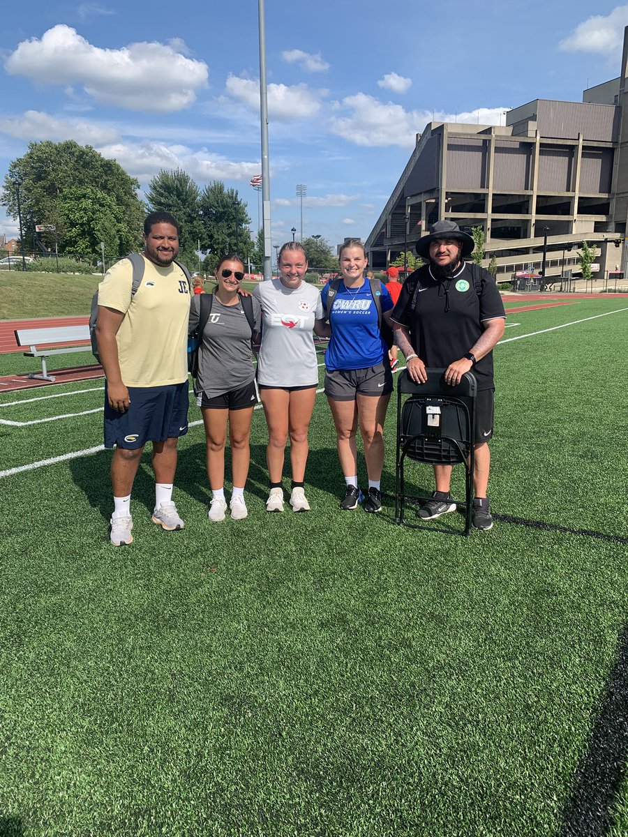 Had an amazing time at <a href="/ysuWsoccer/">YSU Women's Soccer🐧</a> ID camp yesterday! Thank you to <a href="/RWall5/">Richard Wall</a> for hosting and to all the coaches for coming out to help!
<a href="/Beadling2009GA/">Beadling 2009 Girls Academy Team</a> <a href="/ImYouthSoccer/">ECNL/GA/Recruiting/College Soccer</a> <a href="/ImCollegeSoccer/">College Soccer Truth ™</a> <a href="/ysuWsoccer/">YSU Women's Soccer🐧</a> <a href="/KentStSoccer/">Kent State Soccer</a> <a href="/ZipsWSOC/">Akron Women's Soccer</a> <a href="/cwruwsoc/">CWRU Women’s Soccer</a> <a href="/Clarion_Soccer/">CU Women's Soccer</a> <a href="/PPUWOSO/">PPU Women's Soccer</a> <a href="/RedFlashWSOC/">Saint Francis Women's Soccer</a> <a href="/TuWnsSoccer/">Tiffin University Women's Soccer</a>