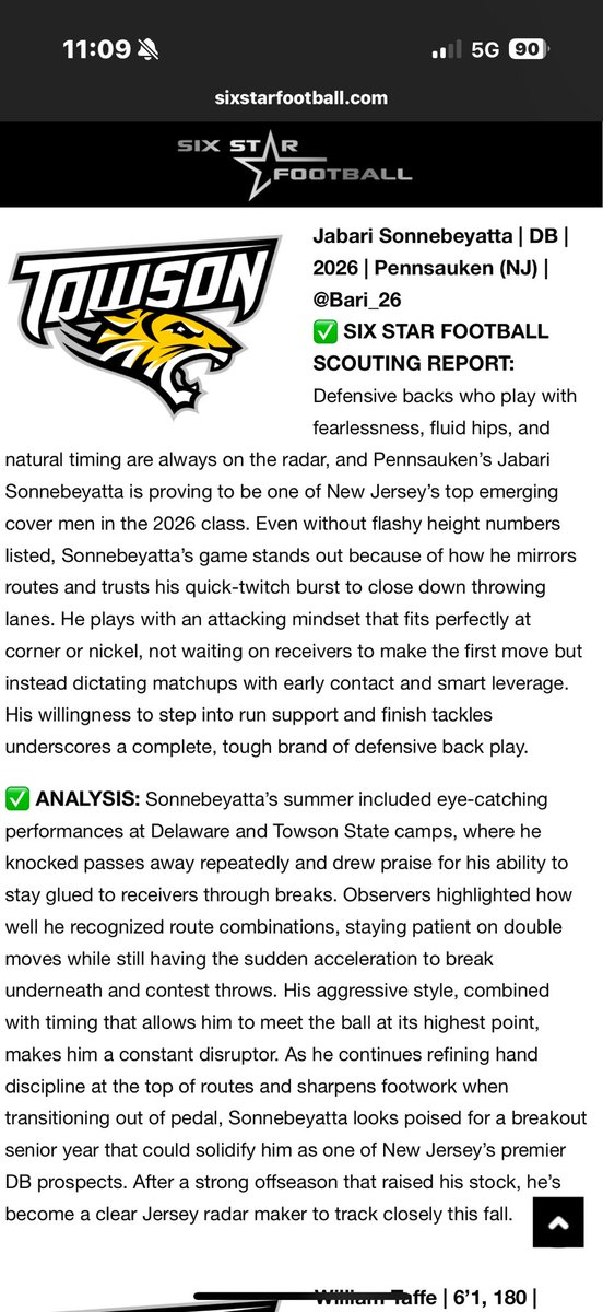 <a href="/PennsaukenFB/">Pennsauken HS Football</a> <a href="/DarianDulin/">Darian Dulin</a> <a href="/CoachMWalker/">Marcus Walker</a> <a href="/PeteShinnick/">Pete Shinnick</a> <a href="/_CoachWiggs/">Kyle Wiggins</a> <a href="/Coach__Duke/">Kevin Duke</a> 
<a href="/Coach_Rojas_UD/">Coach Manny Rojas</a> <a href="/CoachMWalker/">Marcus Walker</a> <a href="/CoachFargo_KUFB/">Eric Fargo</a> <a href="/CoachWrightC/">Corico Wright</a>