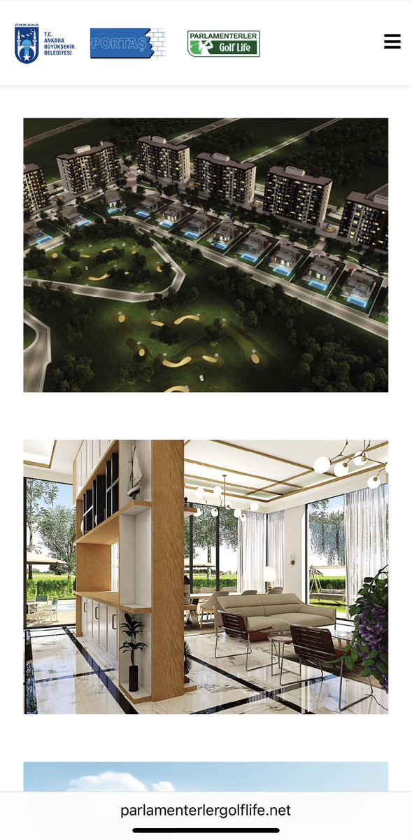 Parlamenterler Golf Life!
Ne janjanlı bir isim değil mi <a href="/OzarslanMesut/">Dr. Mesut Özarslan</a> ?
Eskişehir Yolu Ballıkuyumcu mevkiinde bulunan ve farklı tiplerde 300 konut ile 20 villadan oluşan projeyi bile elinize yüzünüze bulaştırmışsınız <a href="/mansuryavas06/">Mansur Yavaş</a> !
Öğrendiğim kadarıyla Mesut Özarslan’ın PORTAŞ