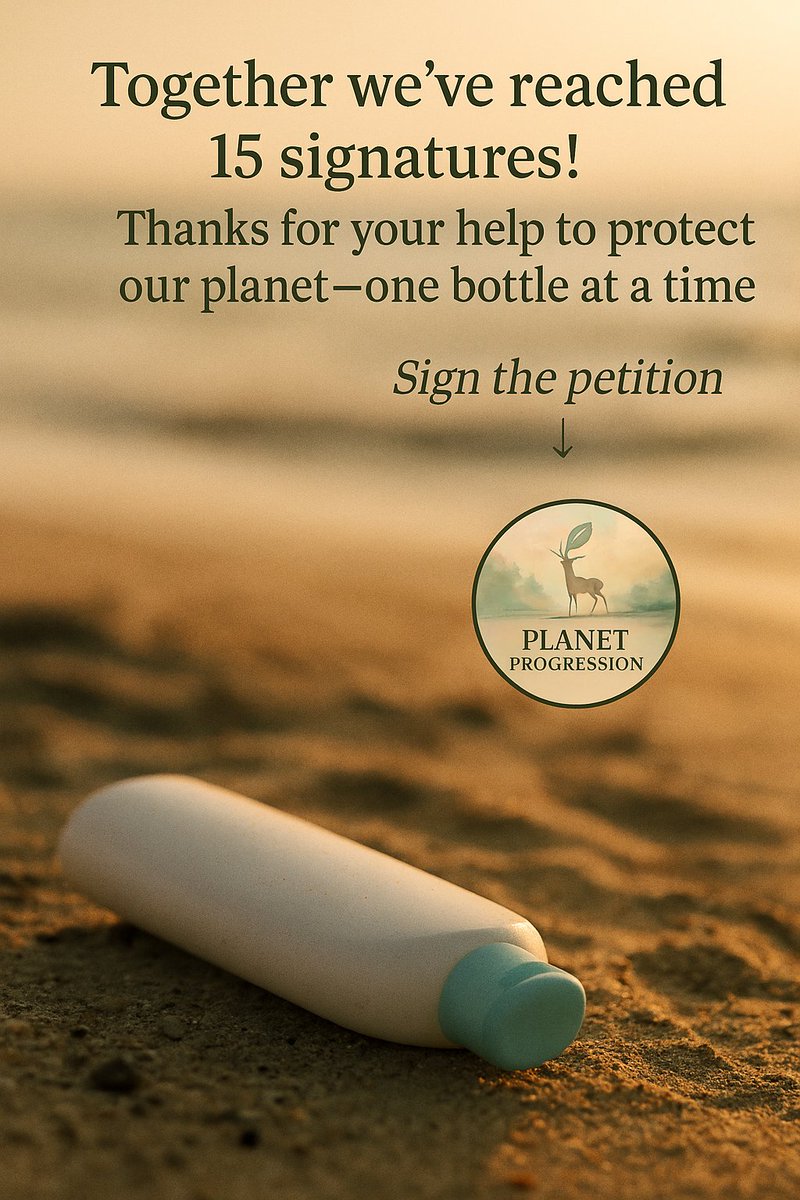 PlanetProgres's tweet image. 15 signatures! 🌍

10 more to go before we hit our first real wave.
Every voice matters — help us get to 25.

👉 Sign &amp;amp; share: chng.it/Hjsb8dc5Bt
#PlanetProgression #BanPlastic #PlasticPollution #ActForNature