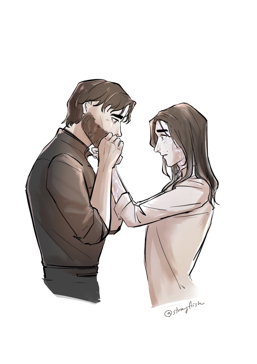 strayfiish's tweet image. Imperfect but beautiful 

#jayvik #arcanefanart