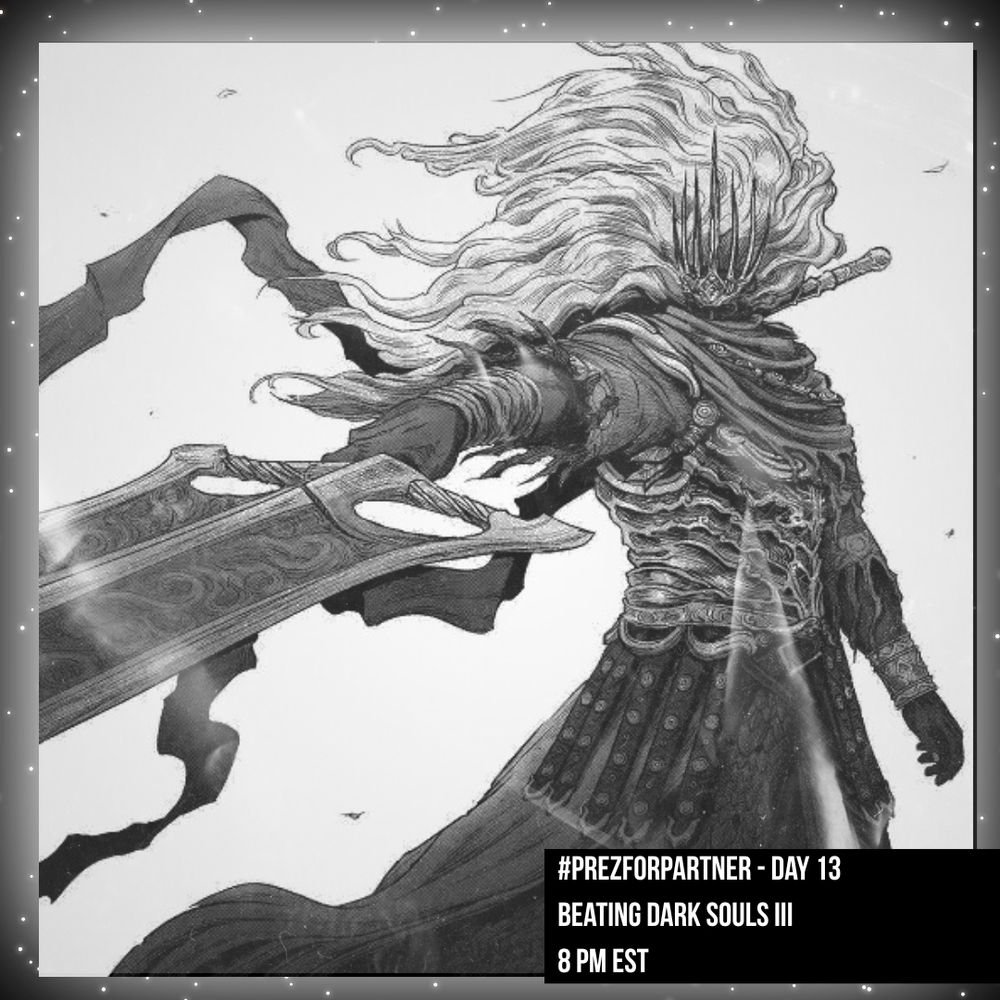 Tonight is symbolic of the journey

We are now eligible to apply for <a href="/Twitch/">Twitch</a> Partner but the work isn't done

We must keep going for another 30 days before they will accept us, and I'm ready to fight for what I think I deserve

We start the second half of the race tonight 8PM EST