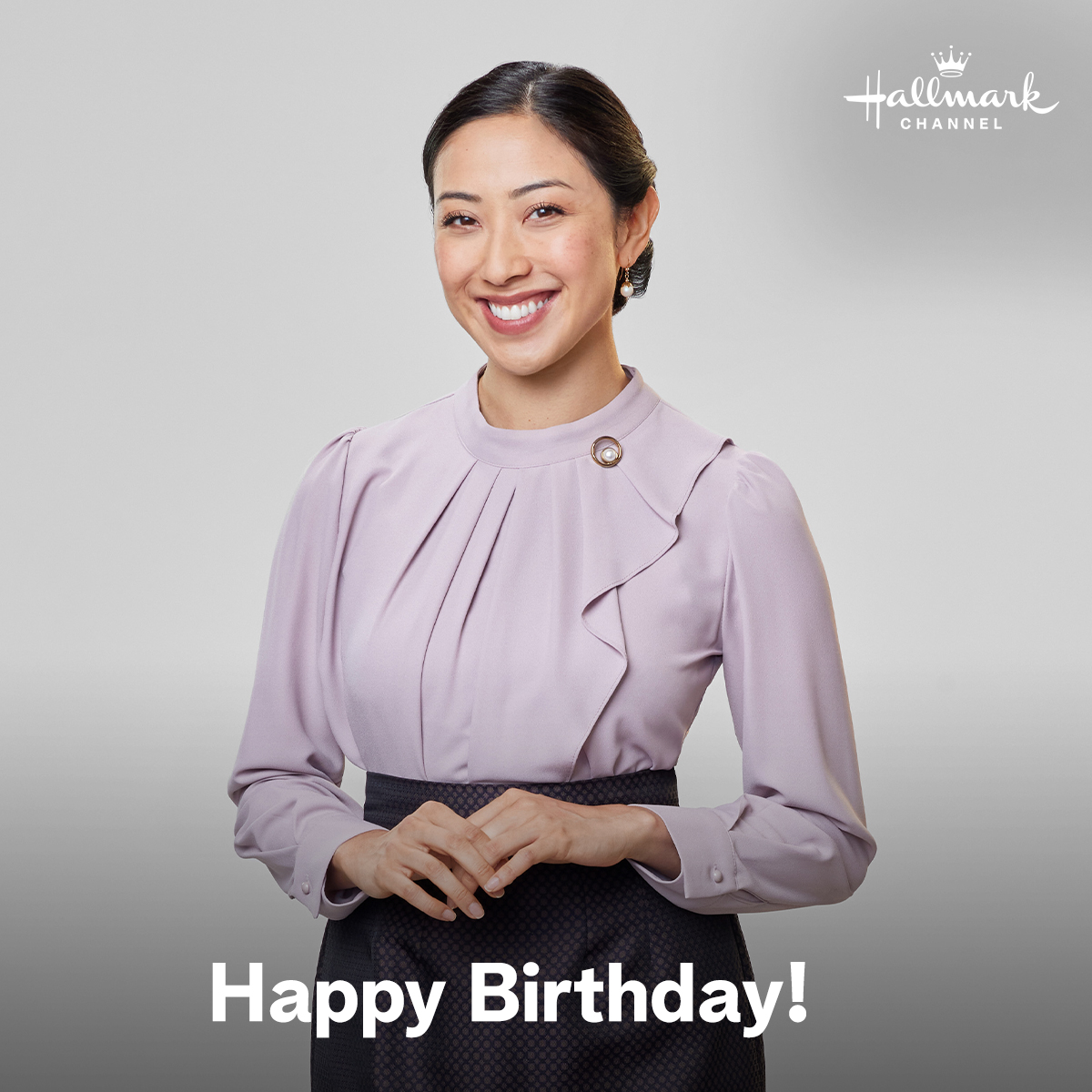 Wishing <a href="/amndawong/">Amanda Wong</a> of When Calls the Heart a very happy birthday! 🎉💜 #Hearties
