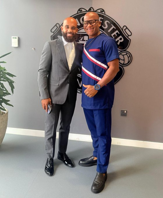 JUST IN: Bryan Mbeumo has successfully completed his medical tests as well signing his official contract today in Carrington.   Him and his family visited Old Trafford yesterday. Set to be squad for the USA tour.