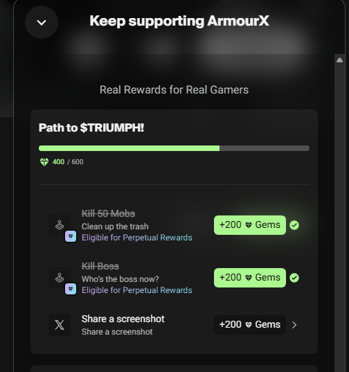 dimonachi's tweet image. Quest completed! @PlayArmourX