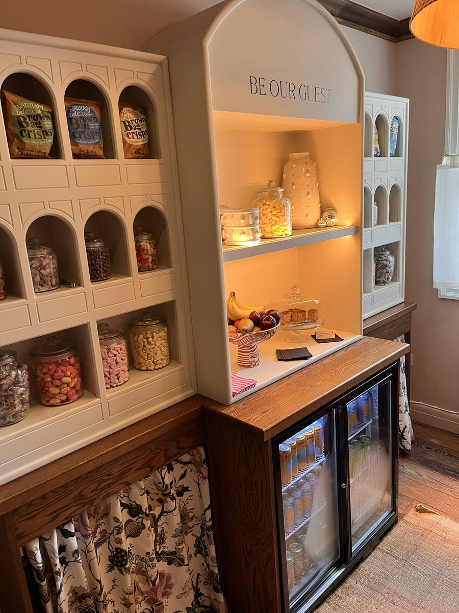 No.124, Brighton. 
Free instant wifi, plug by bed, great shower, no biscuits, BUT free help yourself pantry! (And record player in room)