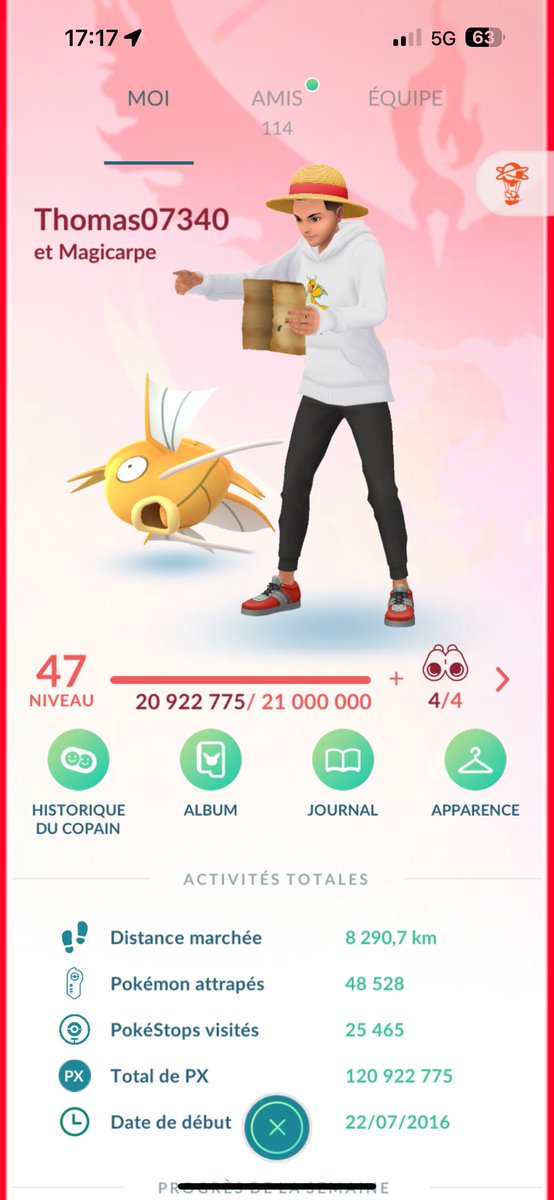 Thomasberthaud1's tweet photo. Hello 😎
I am Looking for new friends in the Game ! 🤝
I open/send gifts everyday from France 🇫🇷 

382049964843

#PokemonGOfriends
#pokemongofriendcode https://t.co/NVTxVYi0Li
