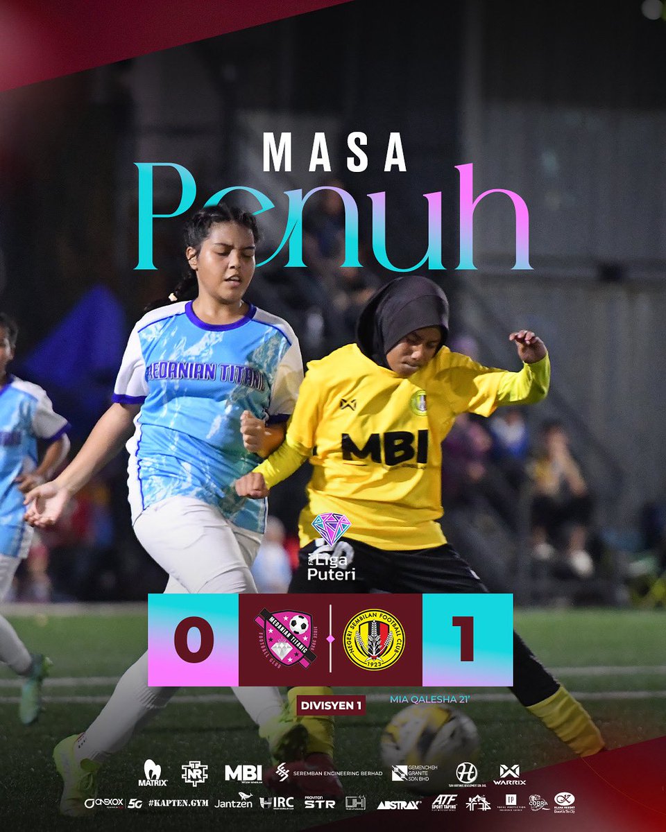 nsfc1923devt's tweet image. Masa Penuh | MTFC  0️⃣ - 1️⃣ NSFC

#MilahMudo ungguli kumpulan B dengan 9 mata setelah menundukkan Medanian Titanic FC 0-1. 

Dengan itu, #MilahMudo layak ke separuh akhir #LigaPuteri2025 Divisyen 1!👏🏻

#NSFC
#HobinJangHobin
#NSFCdevt
#LigaPuteri2025