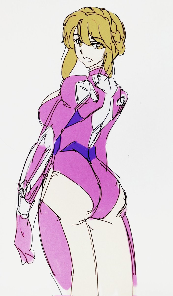 1枚目、改造前
2枚目、改造後
3枚目、強化スーツ姿のサイボーグ娘さん(時々敵に自我を奪われ完全ロボ化する事もあります) 