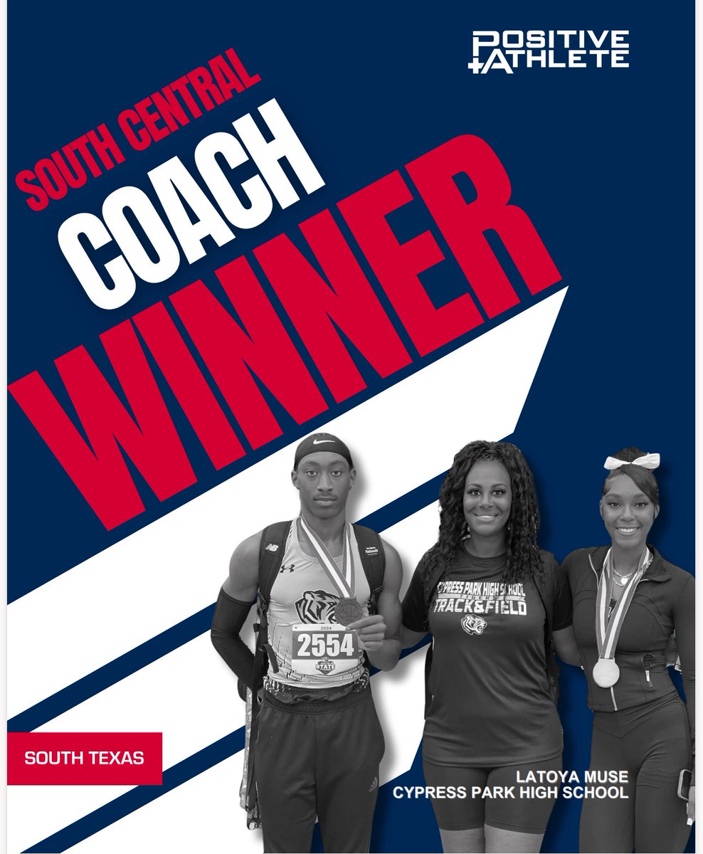 LaToya Muse, M.Ed. 👩🏾🎓 (@coach_muse) on Twitter photo Nominated and selected as the Positive Coach South Central Winner! I appreciate the recognition. <a href="/Coach_G_Rog/">Greg Rogers</a> <a href="/CypressParkHS/">Cypress Park HS</a> <a href="/CyParkAthletics/">Cy Park Athletics</a> <a href="/CFISDAthletics/">CFISDAthletics</a> Nominated and selected as the Positive Coach South Central Winner! I appreciate the recognition. <a href="/Coach_G_Rog/">Greg Rogers</a> <a href="/CypressParkHS/">Cypress Park HS</a> <a href="/CyParkAthletics/">Cy Park Athletics</a> <a href="/CFISDAthletics/">CFISDAthletics</a>