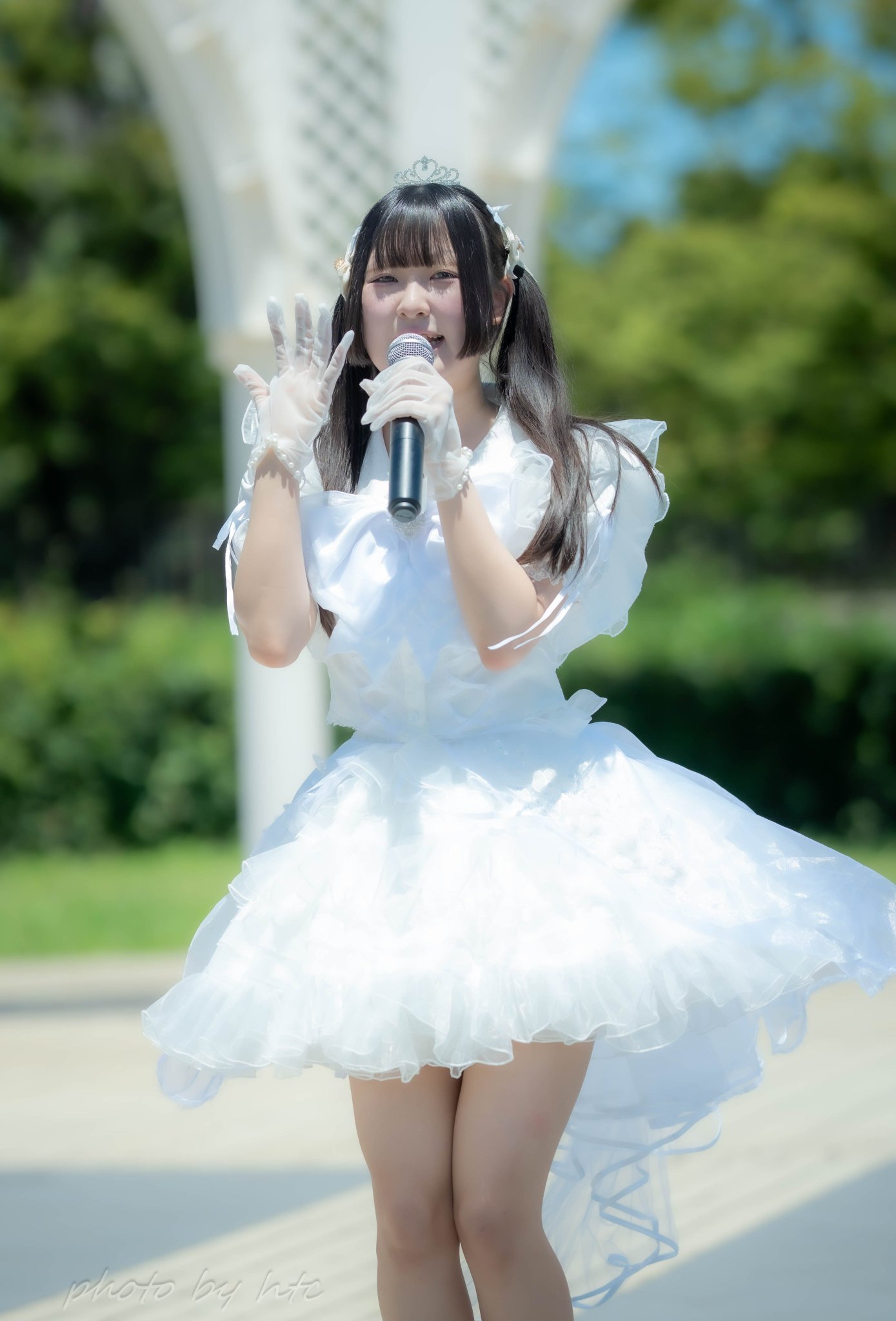 アプワイザー えびちゃん ビジューダウン♡ Apuweiser-riche（アプワイザーリッシェ）の「ビジュー付ロング