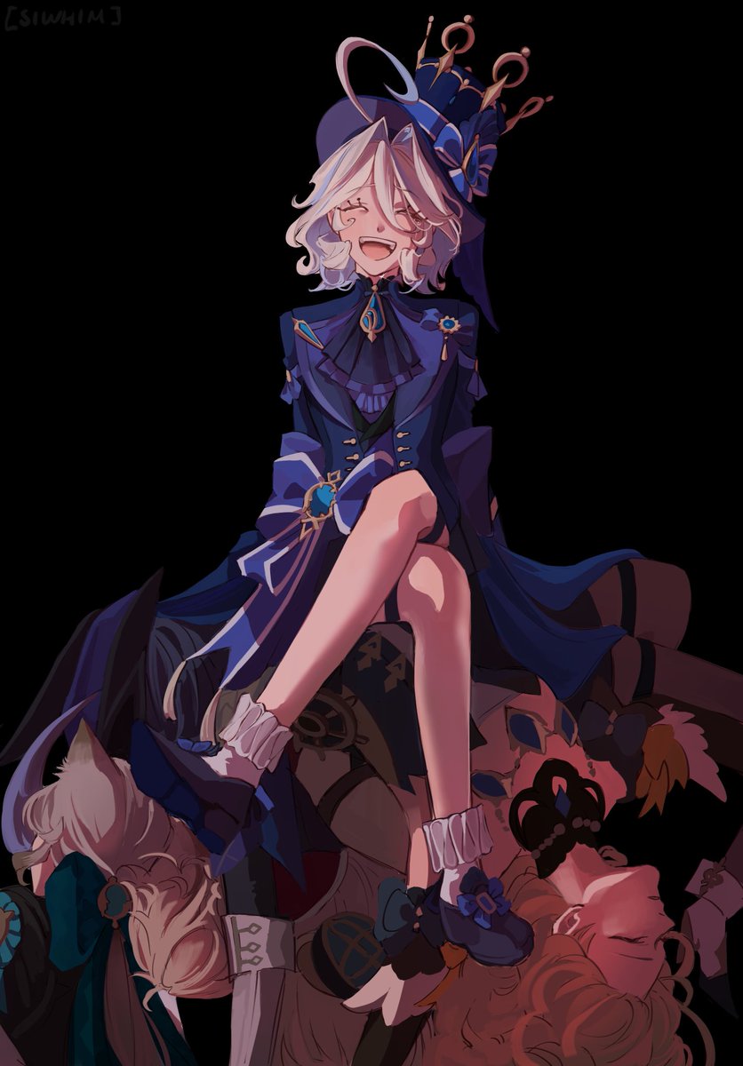 SiWhim's tweet photo. O Great Hydro Archon, are you going to save us? 

#GenshinImpact #Furina https://t.co/ZzJGPlOZn5