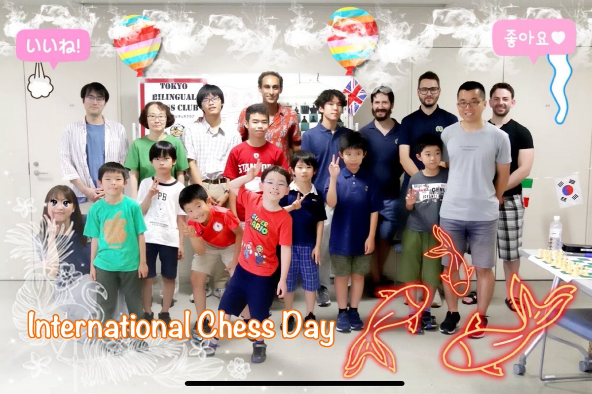 TKY_BLChessClub's tweet image. Happy International Chess Day 2025♟️ #internationalschooltokyo #tokyochess #afterschoolactivities #chesscamp #chesstournament #chessmaster #internationalschooltokyo