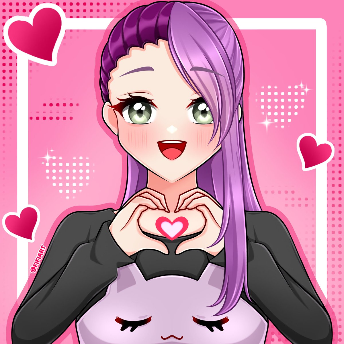 Rémi Lemon🐈⬛🐈💜 (@remi_lemonlive) on Twitter photo Tellement heureuse de cette illustration réalisée par l'adorable et talentueuse <a href="/Fifiart81/">Fifiart8 Vgen || COMMISSION OPEN🌸</a> !! 😍💜💜💜
C'est tellement mignon j'adore ! 🥰❤️
Fifiart81 a également réalisé mes emotes de chaînes Twitch, je vous recommande ses services à 100% !!
N'hésitez pas à check son VGen !⬇️ Tellement heureuse de cette illustration réalisée par l'adorable et talentueuse <a href="/Fifiart81/">Fifiart8 Vgen || COMMISSION OPEN🌸</a> !! 😍💜💜💜
C'est tellement mignon j'adore ! 🥰❤️
Fifiart81 a également réalisé mes emotes de chaînes Twitch, je vous recommande ses services à 100% !!
N'hésitez pas à check son VGen !⬇️