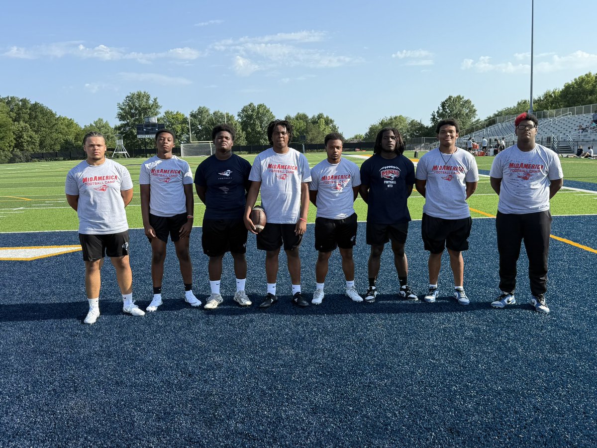 Mark Shears (@markshearsjr) on Twitter photo Had a thoroughly enjoyable camp experience at <a href="/MNUFootball_/">MNUFootball</a>. Their program is outstanding!
<a href="/CoachBenton3/">Venique Benton</a> <a href="/ITS_COACHTAE/">Imante Griffin</a> <a href="/CoachCollinsCj/">Cj Collins</a> <a href="/jacob_tegt9/">Jacob Tegt</a> <a href="/APBlakemore/">Coach Blakemore</a> <a href="/MDaniels5/">Micah Daniels</a> @coachjmcneal <a href="/UA_EMKSFB/">THE CO-OP</a> Had a thoroughly enjoyable camp experience at <a href="/MNUFootball_/">MNUFootball</a>. Their program is outstanding!
<a href="/CoachBenton3/">Venique Benton</a> <a href="/ITS_COACHTAE/">Imante Griffin</a> <a href="/CoachCollinsCj/">Cj Collins</a> <a href="/jacob_tegt9/">Jacob Tegt</a> <a href="/APBlakemore/">Coach Blakemore</a> <a href="/MDaniels5/">Micah Daniels</a> @coachjmcneal <a href="/UA_EMKSFB/">THE CO-OP</a>