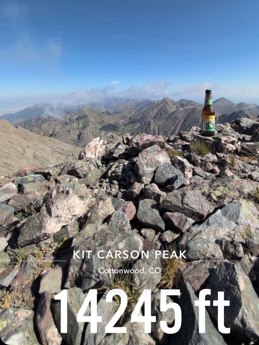 newglarusbrew's tweet image. Spotted Cow sitting in top of the world! Thanks Tyler Lehmann for sending the amazing pic. Cheers!