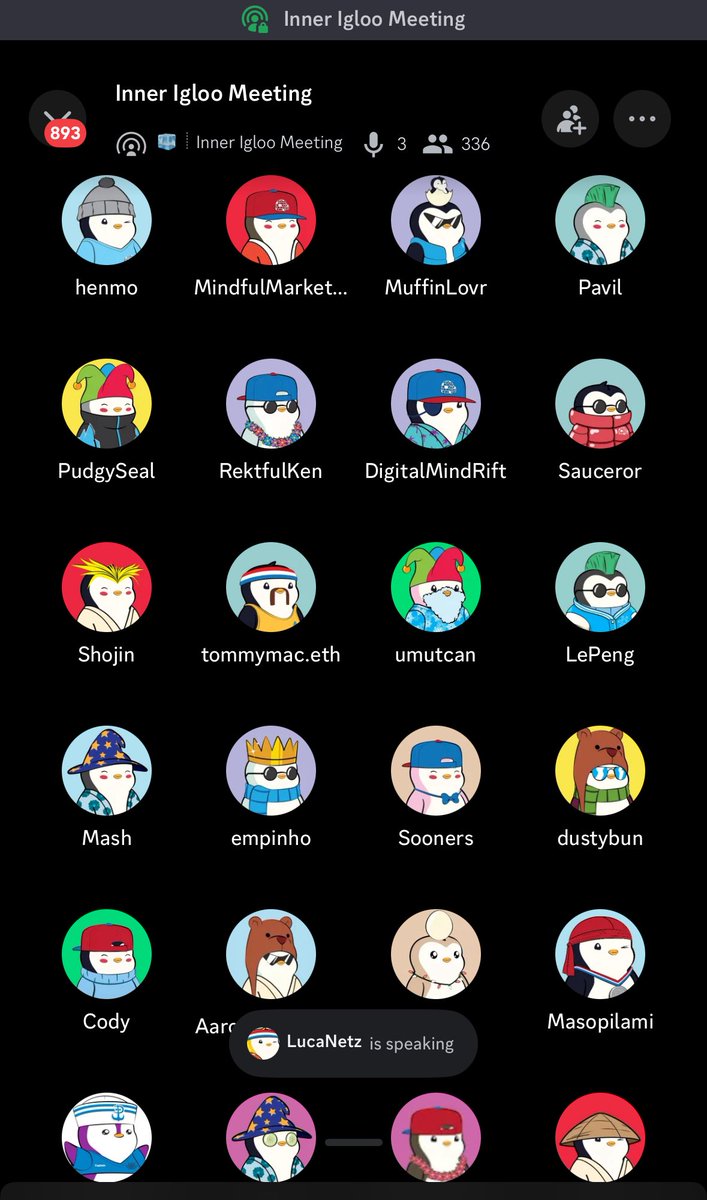 abstractist99's tweet image. inner igloo sundays are the best 🐧