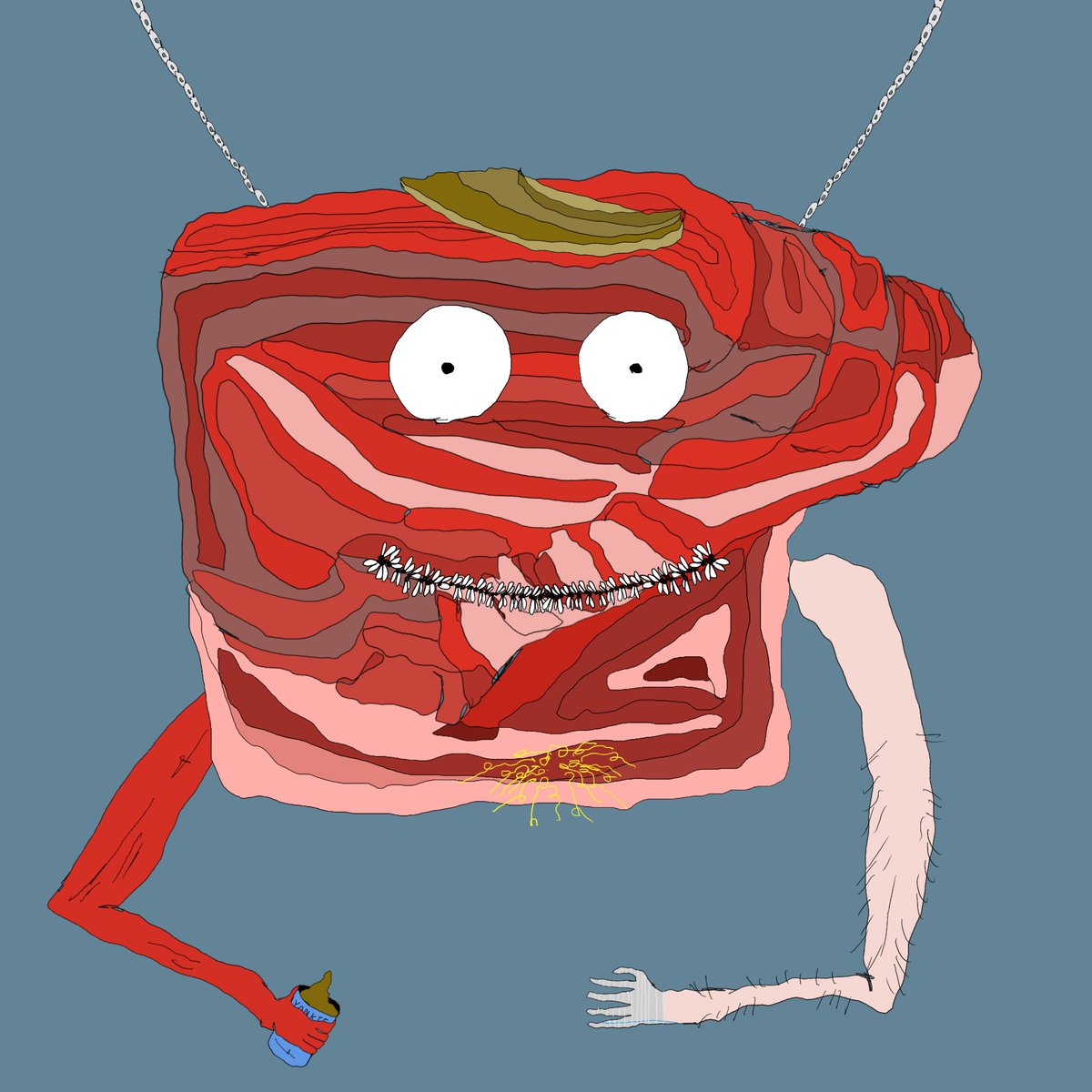 chrisgranneberg's tweet image. GM
gristle buddee #557, by alphonso knudson