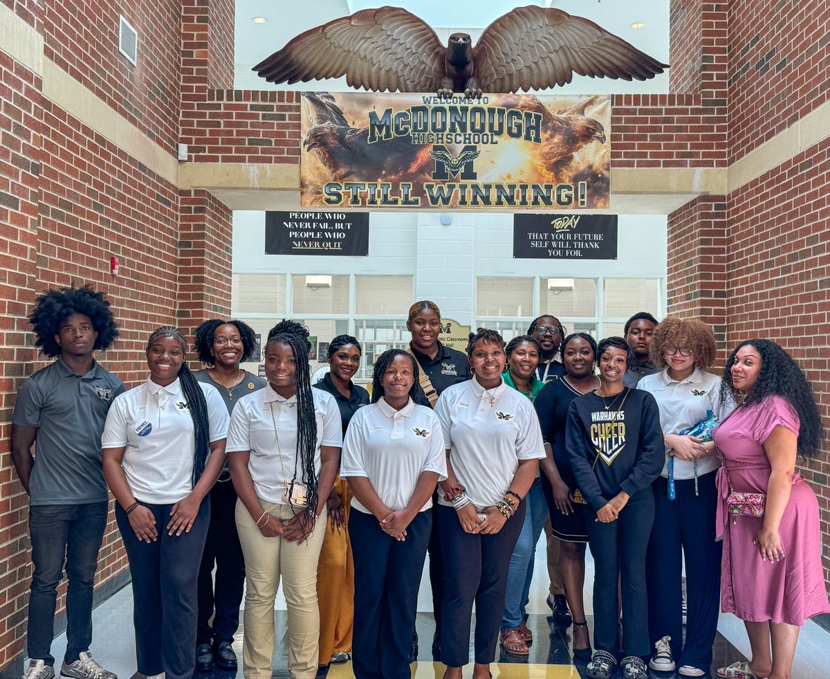 🦅 Welcomed over 150+ rising 9th grade students &amp; parents to our Warhawk family at our Class of 2029 Sneak Peek event! Huge THANK YOU to our student leaders, teachers, &amp; parents for participating!

#ARISEandSoar
#WarhawkPRIDE🦅