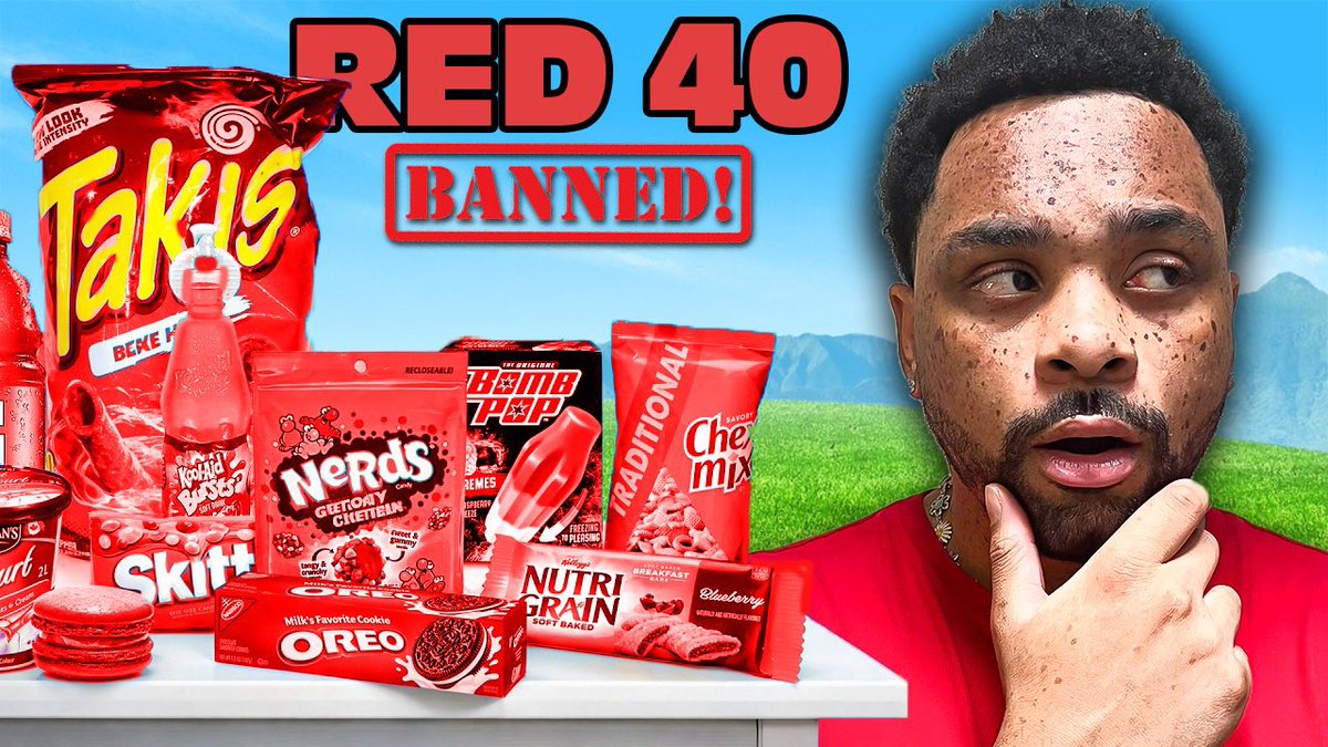 I only Ate Red-40 for 24 Hours…

RT for a shoutout in next weeks video :)

youtu.be/L5NDQyZS0aY
