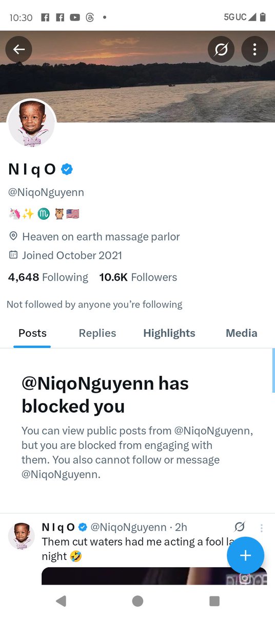 HunnieBizzle504's tweet photo. @LateOnLayton I was blocked after this question gag no city 🫣😭 https://t.co/2NH837P4Mm