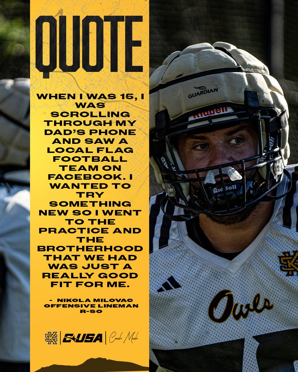 kennesawstfb's tweet image. ๐ธ๐๐๐๐๐๐๐ @milovac_46 ๐ค
Read more ๐๏ธ tinyurl.com/2ar5rn92
#SeeUs | #HootyHoo