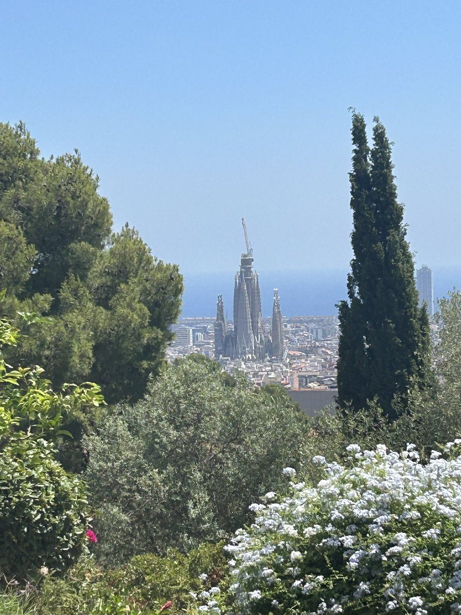 WeatherheadPE's tweet image. Day 4 – Barcelona highlights 🇪🇸
Explored the stunning Sagrada Família, wandered through the colorful Park Güell, and made a quick stop at Camp Nou. Back at the hotel for one last swim and some final rays by the pool ☀️🏊♂️