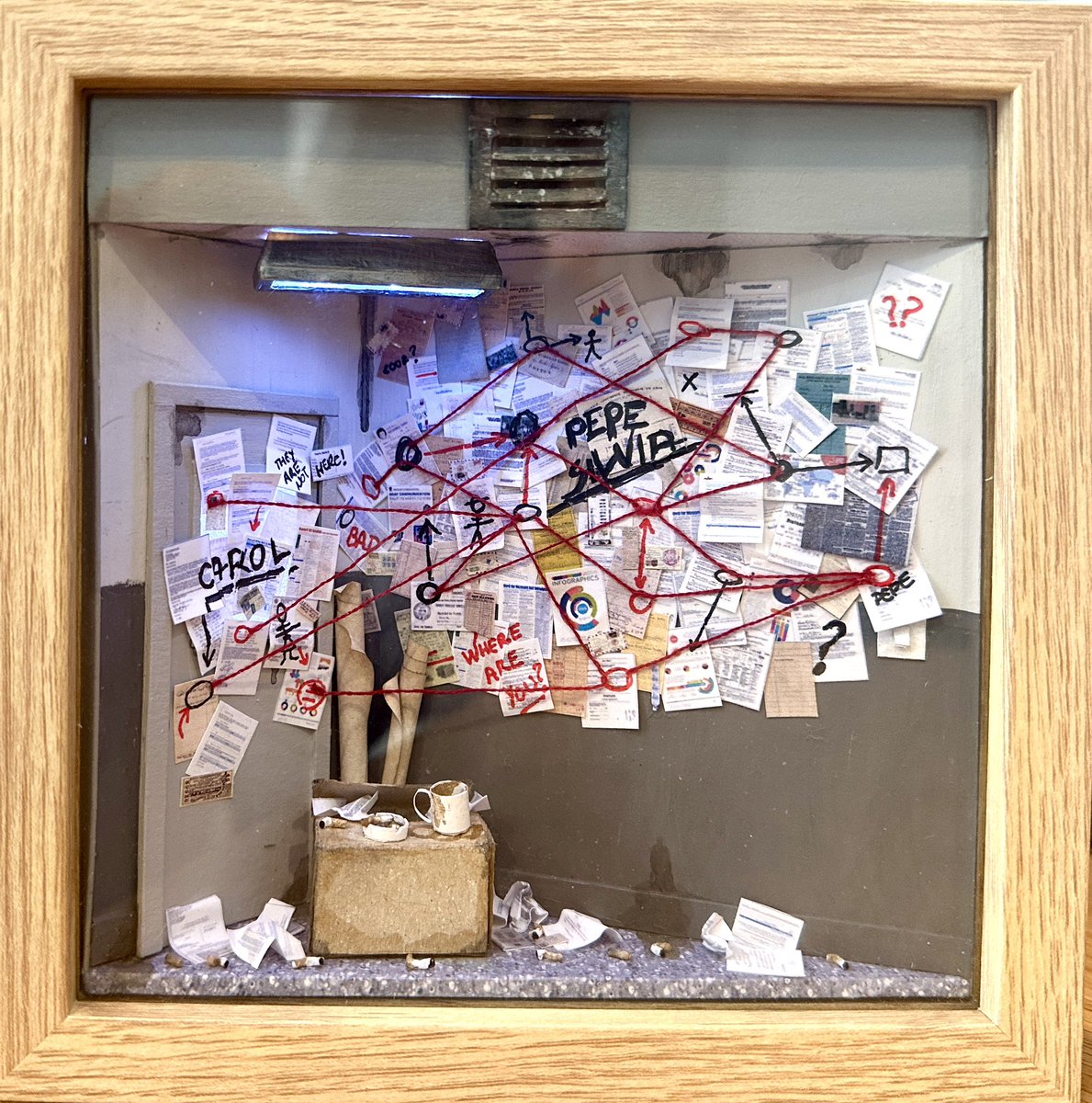 material_random's tweet image. I&apos;ve just finished this diorama of the show &quot;It&apos;s always sunny in Philadelphia&quot;! @alwayssunny