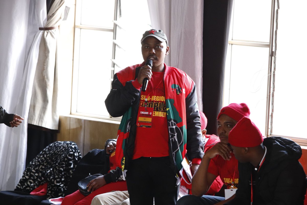EFFGautengProv's tweet image. 🚨In Pictures🚨
The EFF Tshwane SubRegion 3 Plenary engaged in the process of nominations and elections of Members of the SubRegional Command Team, the Chairperson, Secretary, Treasurer and 15 Additional Members.
#EFFSRPA