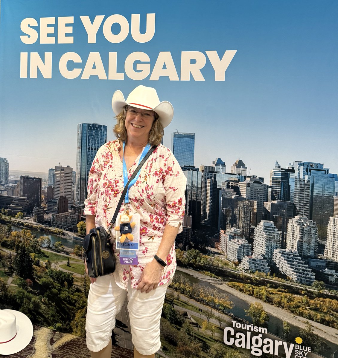 IUCr2026's tweet image. Giddy up to Calgary! Stop by our #IUCr2026 booth at #ACA2025 to gear up for the 2026 Conference to get some Calgary Stampede merch, plan your trip, meet other attendees and more!