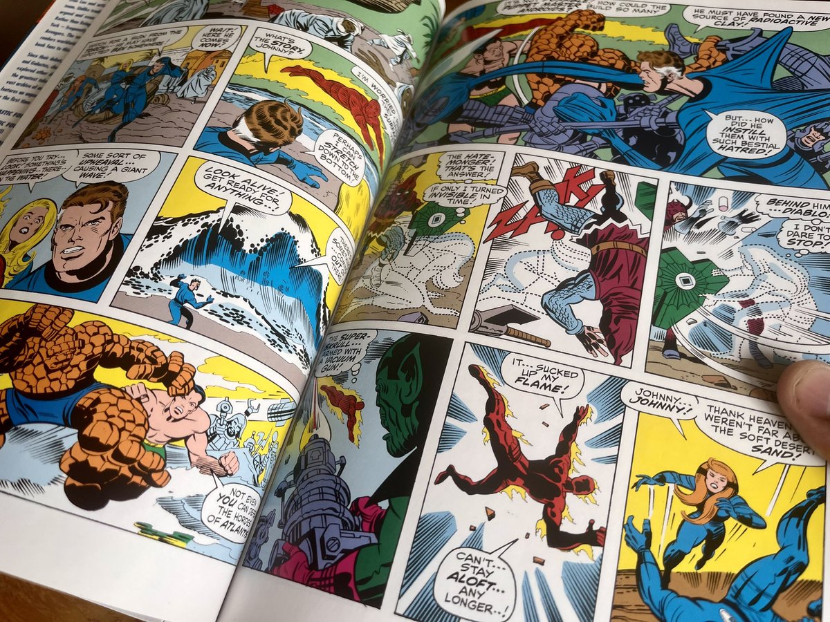 Calentando para los #fantastic4.