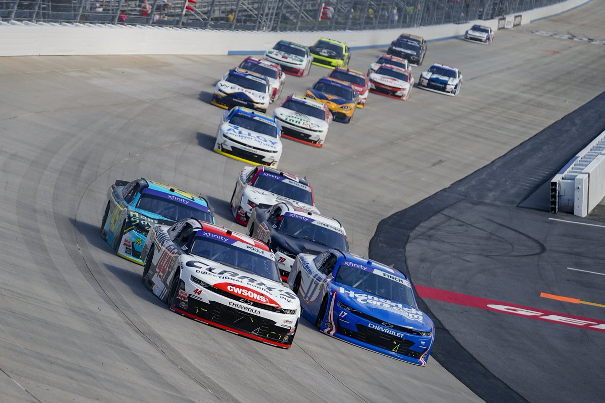 TeamAlphaPrime's tweet image. Cleanest @NASCAR_Xfinity race in history?
#BetRivers200 | @FixYourLid | CWSons.com | foxxtecca.com