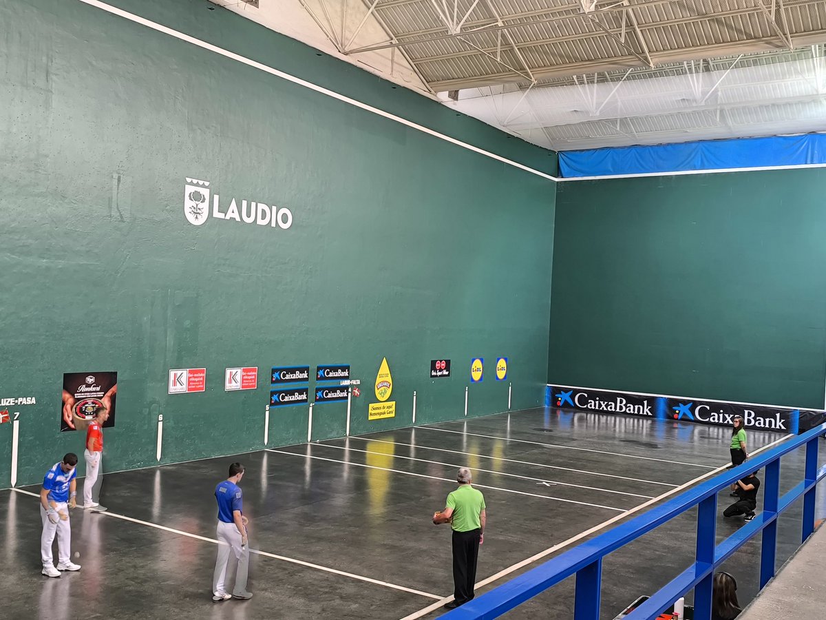 Laudio. Masters-a. Hasi da jaialdia.  Estelarrean Altuna-Imaz// Larrazabal-Rezusta.