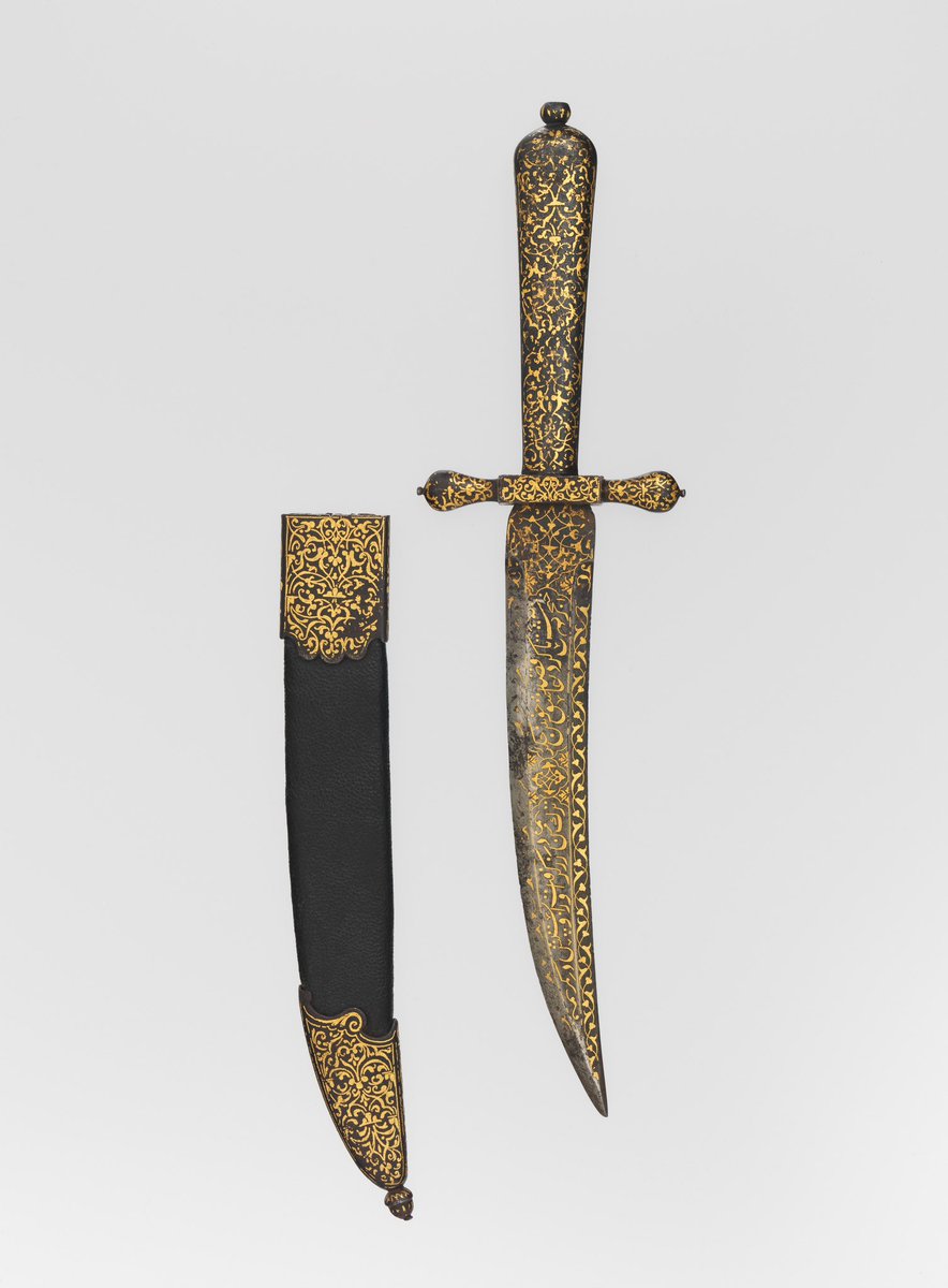heartefact's tweet image. dagger with sheath.
mid-16th century.