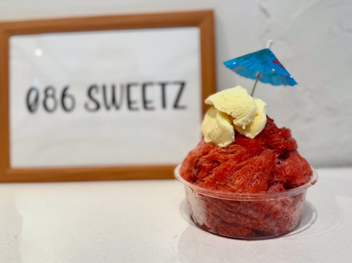 086BASE_CAFE's tweet image. 086SWEETZ
@086Sweetz 
7月24日（木曜日）にオープン致します！
明日21日（月曜日）から練習を兼ねてプレオープン致しますので是非食べに来て下さい♪
場所は086BASE-CAFEの前の道を岡山駅方面に少し走ったらあります！
岡山市北区下伊福2-9-33
宜しくお願い致します😀