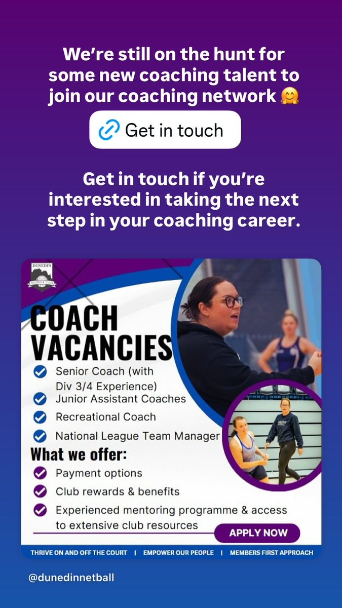 Dunedin Netball Club tweet media