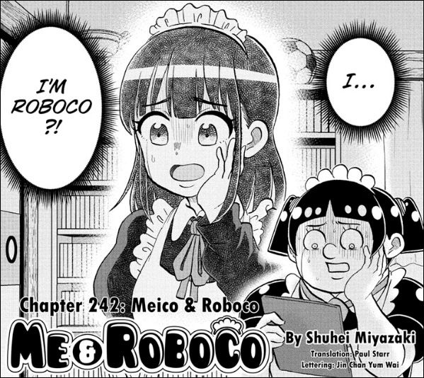 shonenjump's tweet image. Roboco and Meico have switched bodies!
Read Me & Roboco, Ch. 242 in Shonen Jump for free! buff.ly/4pSVOtQ