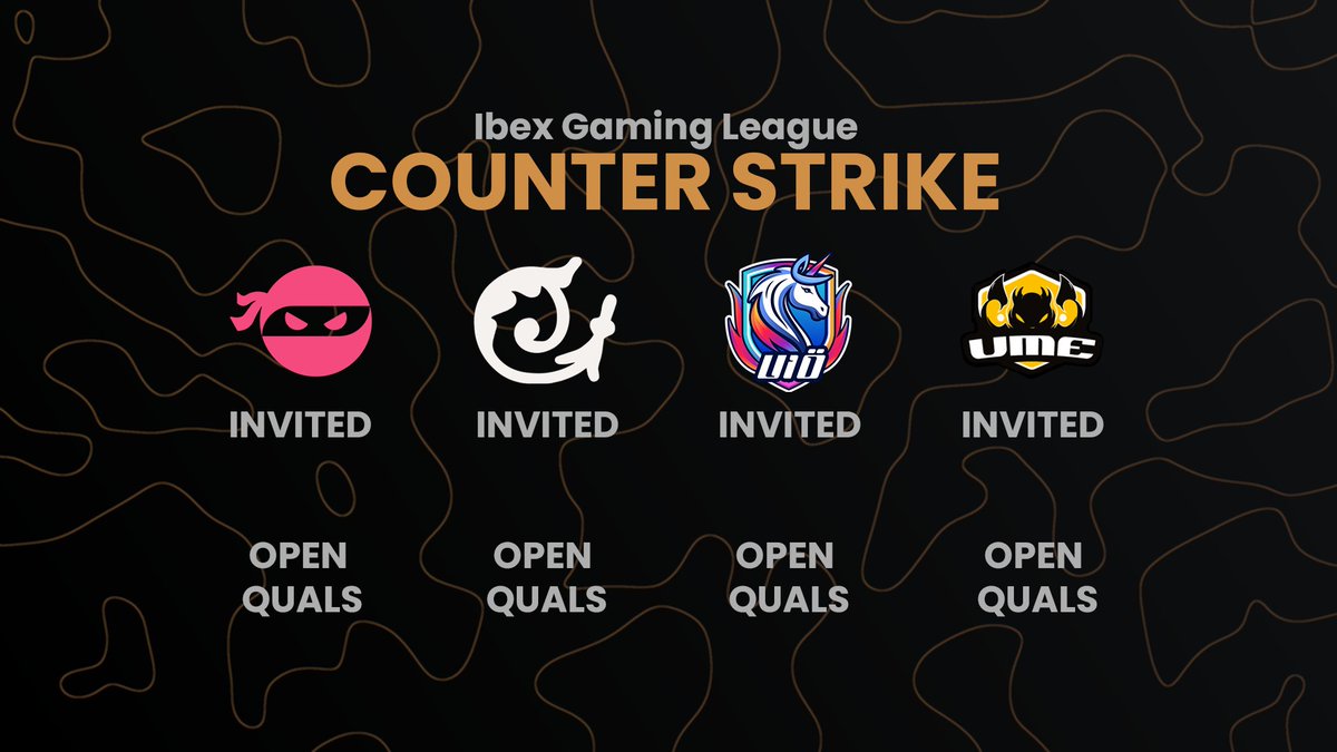 Ibex Gaming League (@ibexleague) on Twitter photo ๐จ Ibex Gaming League CS2 Qualifier โ July 26 ๐จ
The next chapter of the Ibex Gaming League CS2 Season is about to begin!
Weโre locking in 4 invited teams:
โ๏ธ<a href="/SLNTGG/">SLNT</a>
โ๏ธ<a href="/TeamSolidCH/">Team Solid</a>
โ๏ธ@ Unicorn Irgendรถppis
โ๏ธ<a href="/SimmerUME/">UME</a>
Now itโs your chance to join them!
4 more spots are up for ๐จ Ibex Gaming League CS2 Qualifier โ July 26 ๐จ
The next chapter of the Ibex Gaming League CS2 Season is about to begin!
Weโre locking in 4 invited teams:
โ๏ธ<a href="/SLNTGG/">SLNT</a>
โ๏ธ<a href="/TeamSolidCH/">Team Solid</a>
โ๏ธ@ Unicorn Irgendรถppis
โ๏ธ<a href="/SimmerUME/">UME</a>
Now itโs your chance to join them!
4 more spots are up for