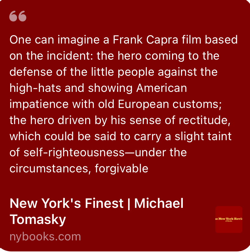 jim_mcgreevey's tweet image. New York’s Finest
Michael Tomasky (nybooks.com/contributors/t…)
“La Guardia remains New York’s greatest mayor. It seems implausible today that a person could be both demagogue and hero. But the contradiction was at the heart of La Guardia’s character.”
The Great Mayor: Fiorello La…
