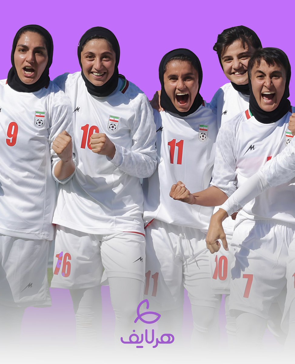 itisHerlife's tweet image. تیم ملی فوتبال بانوان صعود کرد💜
یه خبر خوب، یه دلیل دیگه برای افتخار به زنای این سرزمین.