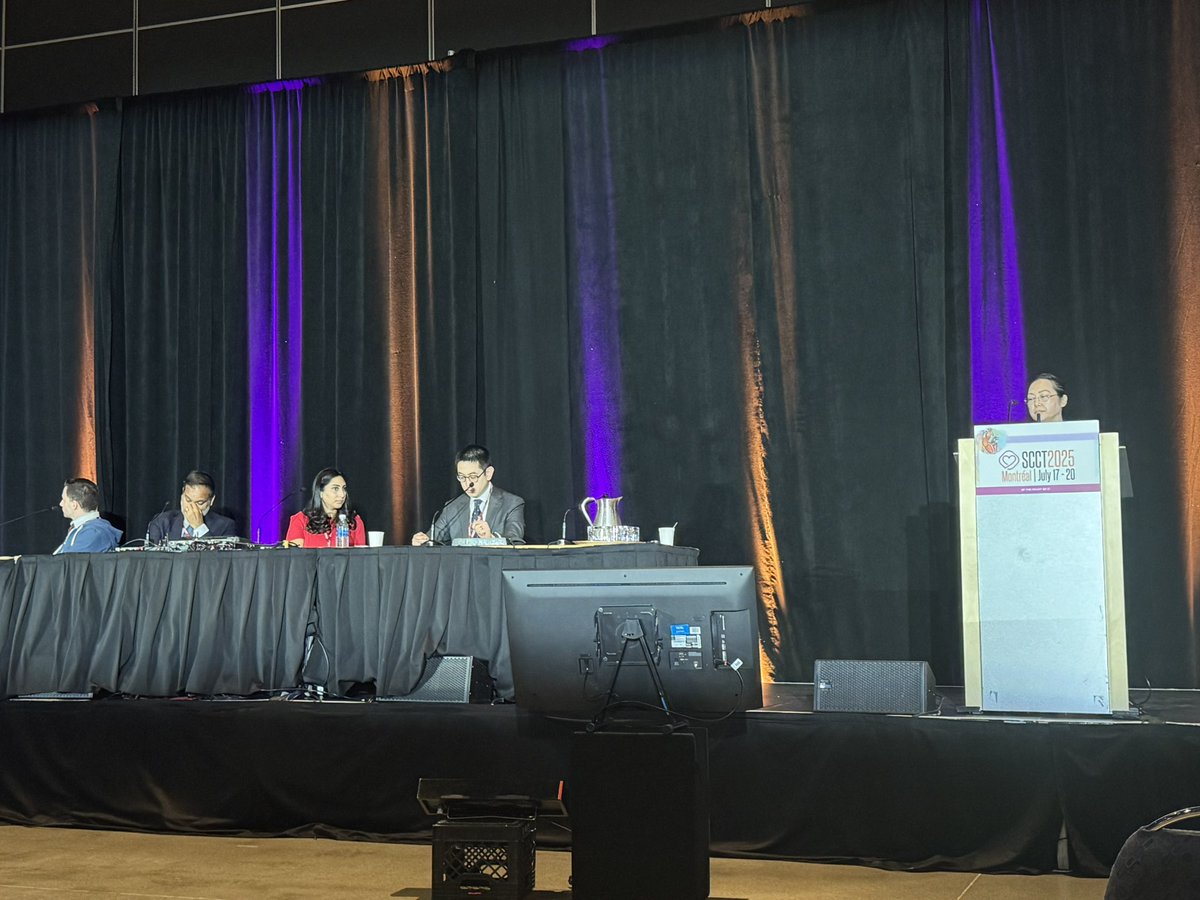 Deya_AlkhatibMD's tweet image. A practical and comprehensive session on the growing and advancing role of Cardiac CT in nonvalvular structural heart interventions at #SCCT2025. Outstanding talks by true experts in the field—translating imaging into impactful patient care.👏 #YesCCT #StructuralHeart @cardioQT