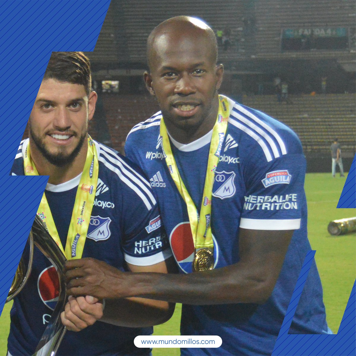 MundoMillos's tweet image. #CUMPLEAÑOS Defensor central. Pasó por #Millonarios entre 2017 y 2018 y fue campeón con el Embajador de Liga y SuperLiga.
Felicitamos a Anier Figueroa hoy en su cumpleaños 38 🎁🎂🍾🎉🥳🪅
#EstamosEnTodosLados