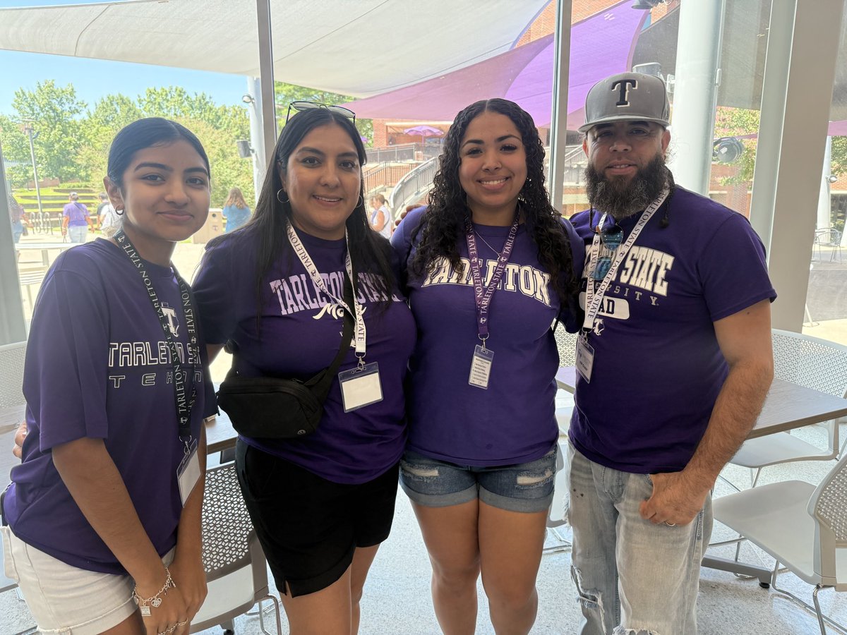 TSUConnectionVP's tweet image. That’s a wrap on orientation! 💜 It was an honor to welcome our newest Texans and their families to campus. We can’t wait to see all the incredible things y’all will do this fall!
#TarletonStateUniversity #TexanPride #WelcomeHome