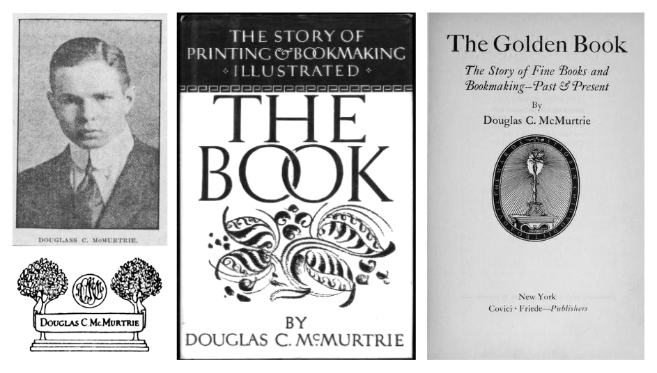 designonething's tweet image. Happy birthday Douglas Crawford McMurtrie. The typeface and graphic designer, historian, and author, remembered for printing and typographic scholarship, serving as editor of Ars Typographica, and advocacy of charities for the disabled, was born today in 1888.