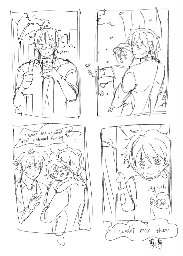 More #phaidei and baby quick doodle